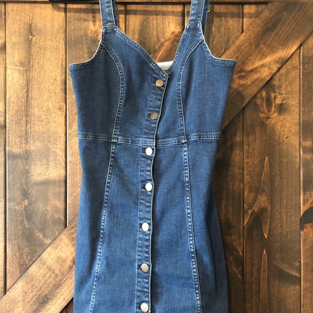 Denim Mini Dress